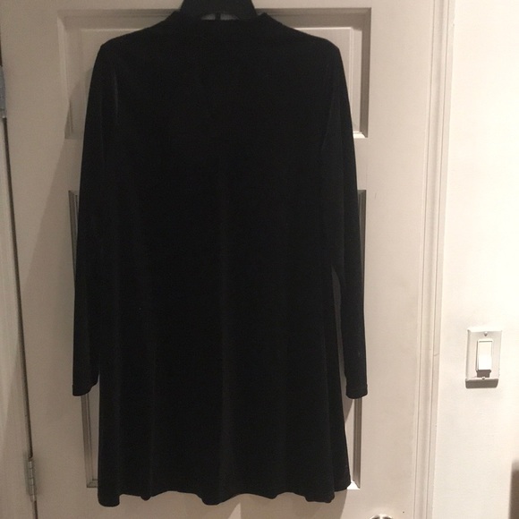 Velour Skater Dress - Picture 4 of 4